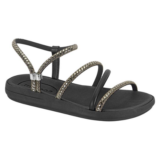 Sandália Moleca Tiras com Strass 5525.104