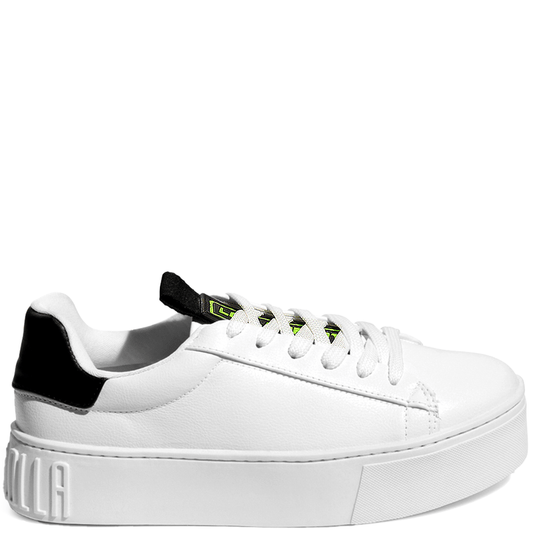 Tênis Santa Lolla Flatform Lolla Sport Com Detalhes Em Verde 038F.292E