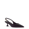 Scarpin Santa Lolla Slingback Couro Confort Bico Fino Salto Baixo 06F2.4A7B.033B