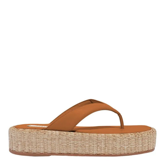 Sandália Santa Lolla Espadrille Plataforma Couro Confort 0873.4C77.033B