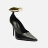 Scarpin Arezzo Couro Salto Fino Tira Silvia Braz A127540109