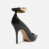 Scarpin Arezzo Couro Salto Fino Tira Silvia Braz A127540109