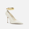 Scarpin Arezzo Couro Salto Fino Tira Silvia Braz A127540109