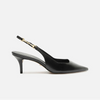 Scarpin Arezzo Couro Slingback Detalhe Metal A127570089