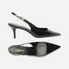 Scarpin Arezzo Couro Slingback Detalhe Metal A127570089