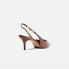 Scarpin Arezzo Couro Slingback Detalhe Metal A127570089