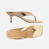 Tamanco Arezzo Couro Bico Quadrado Flip Flop A134270010