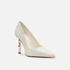 Scarpin Arezzo Couro Salto Bamboo Metal A135490001