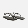Sandália Rasteira Arezzo Slim Square Quartzo Z190270080