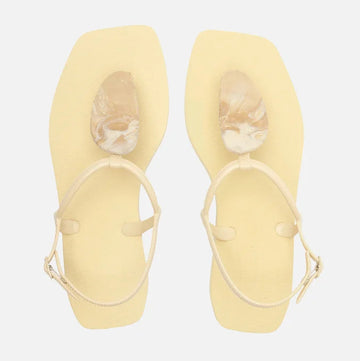 Sandália Rasteira Arezzo Slim Square Quartzo Z190270080