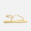 Sandália Rasteira Arezzo Slim Square Quartzo Z190270080
