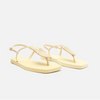 Sandália Rasteira Arezzo Slim Square Quartzo Z190270080