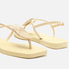 Sandália Rasteira Arezzo Slim Square Quartzo Z190270080