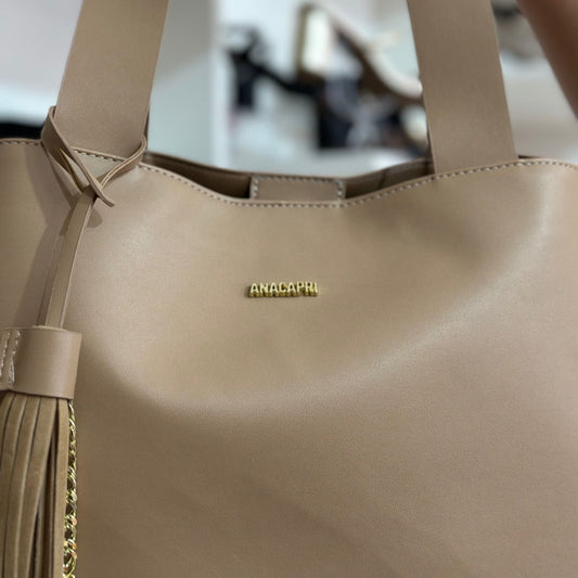 Bolsa Ana Capri Shopping  Maxi Barbicacho C500121828