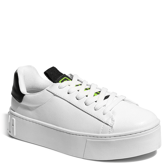 Tênis Santa Lolla Flatform Lolla Sport Com Detalhes Em Verde 038F.292E