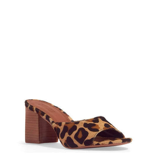 Mule Santa Lolla Couro Estampa Animal Print Salto Bloco 0834.4B04