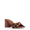 Mule Santa Lolla Couro Estampa Animal Print Salto Bloco 0834.4B04