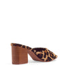 Mule Santa Lolla Couro Estampa Animal Print Salto Bloco 0834.4B04