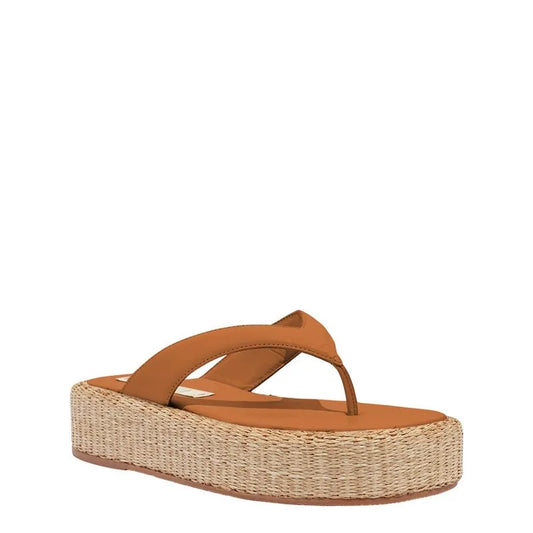 Sandália Santa Lolla Espadrille Plataforma Couro Confort 0873.4C77.033B