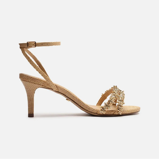 Sandália Arezzo Elegance Crystal A118450034