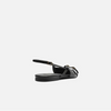 Sapatilha Arezzo Verniz Slingback Tiras Fivelas A132190004