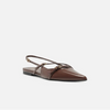 Sapatilha Arezzo Verniz Slingback Tiras Fivelas A132190004