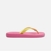 Chinelo de Dedo Arezzo Bicolor Ibiza Z191000002