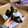 Sandália Comfortflex Anabela Tira Brilho 2473404