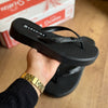 Chinelo de Dedo Ramarim Tiras em Glitter 248202